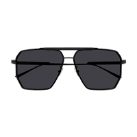 Occhiali da sole Bottega Veneta Uomo BV1012S001-BLACK-BLACK-GREY60 - BV1012S001-BLACK-BLACK-GREY60